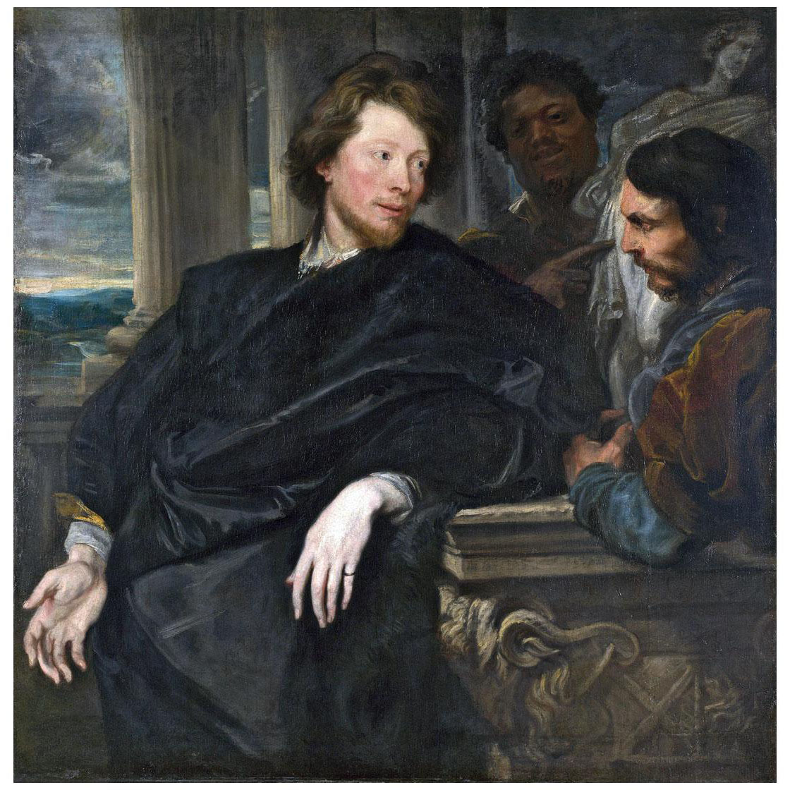 Anthony van Dyck. George Gage. 1622-1623. National Gallery London
