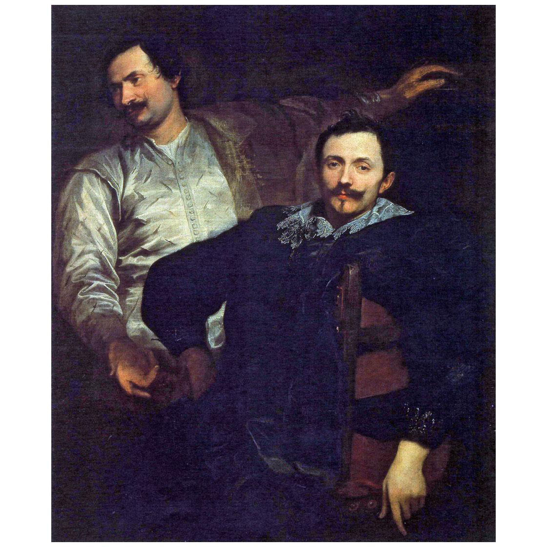 Anthony van Dyck. Cornelis and Lucas de Wael. 1627. Musei Capitolini Roma