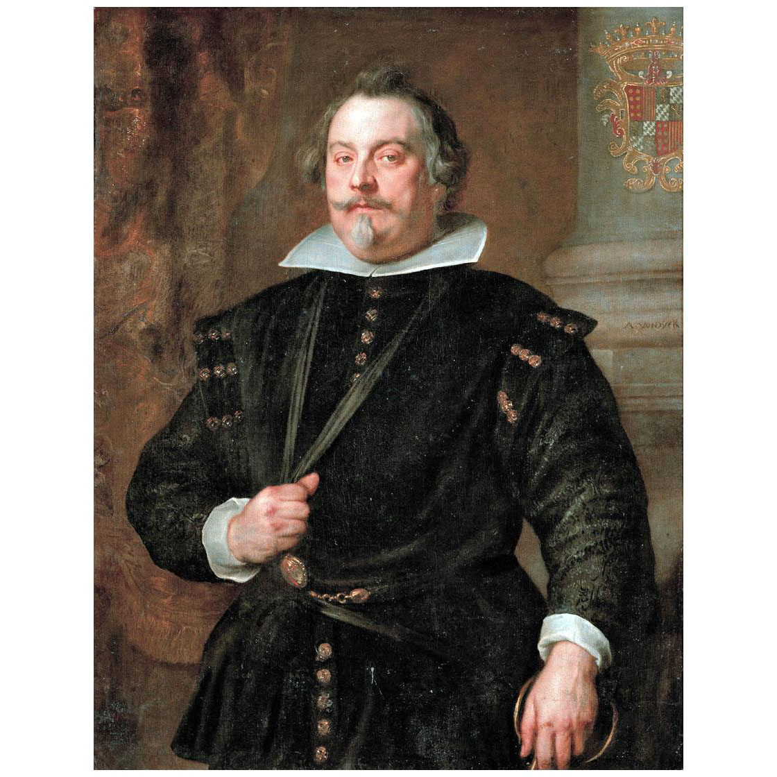 Anthony van Dyck. Francisco de Moncada. 1633-1634. KHM Wien