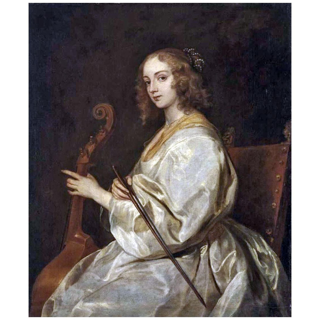Anthony van Dyck. Margaret Lemon. 1635-1640. Alte Pinakothek Munchen
