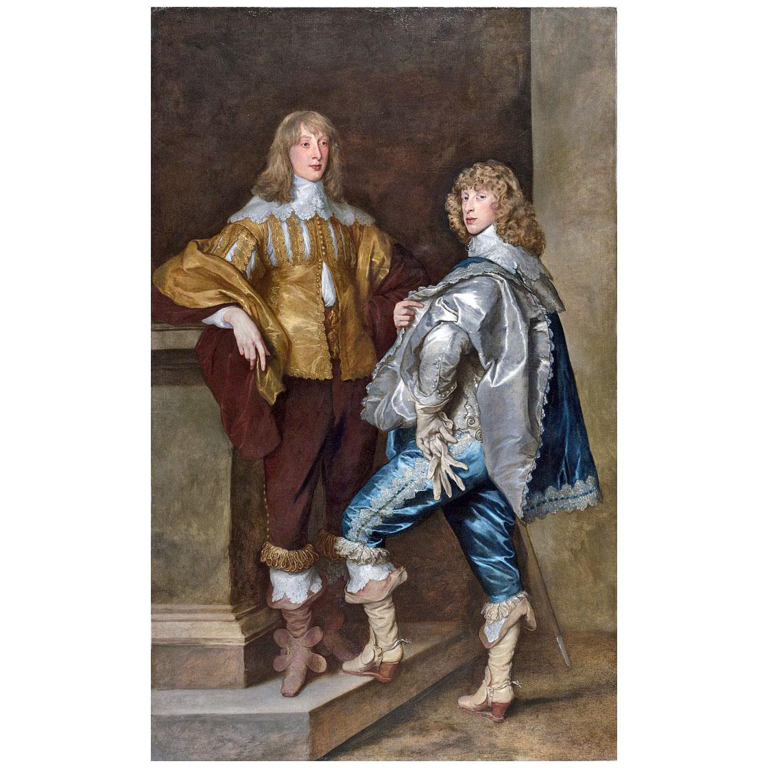Anthony van Dyck. John and Bernard Stuart. 1638. National Gallery London