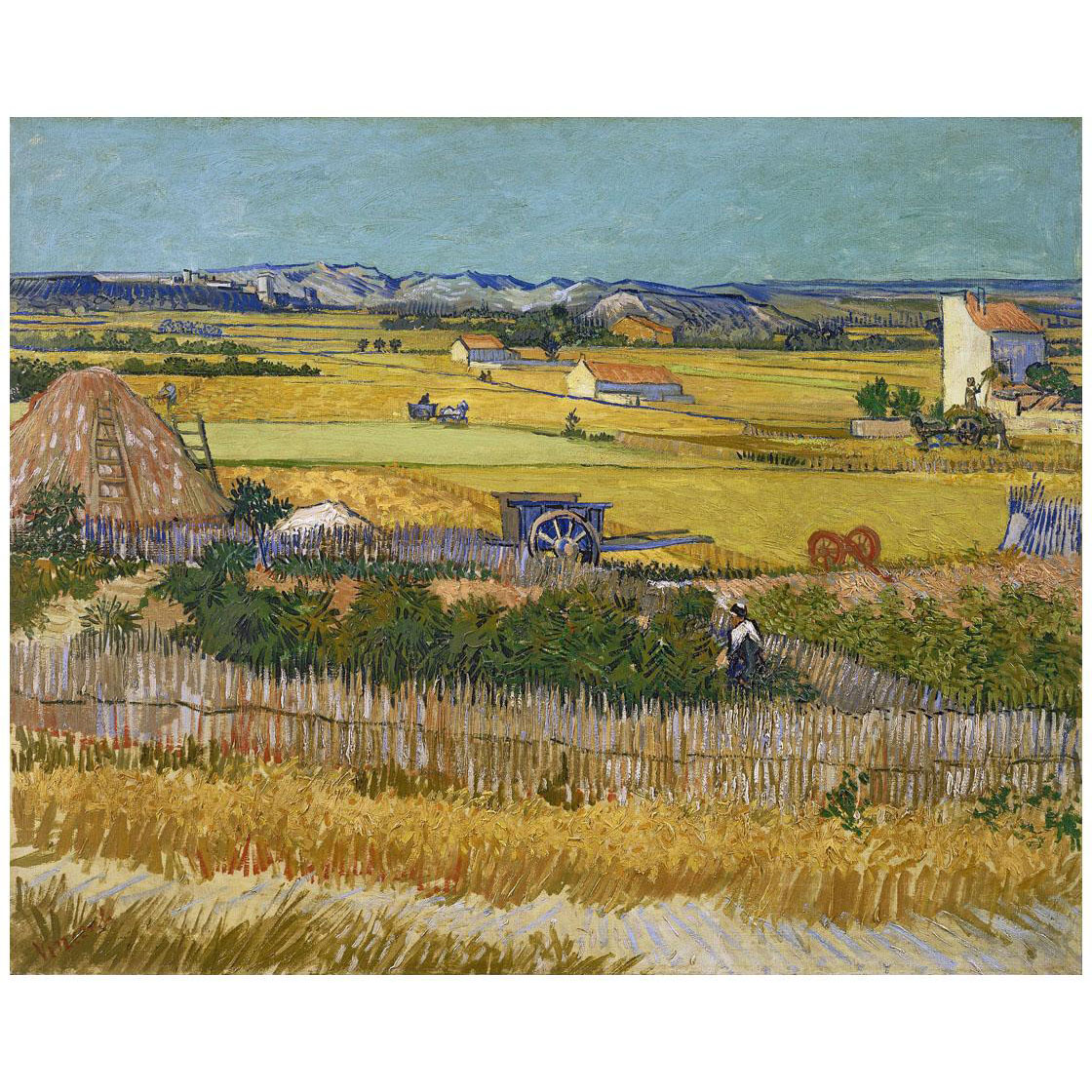 Vincent van Gogh. The Harvest. 1888. Van Gogh Museum Amsterdam