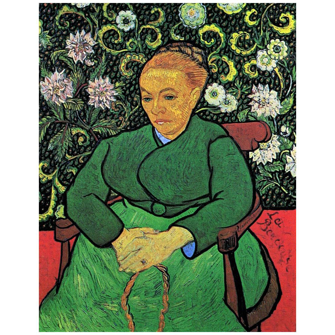 Vincent van Gogh. Augustine Roulin. 1889. Kroller-Muller Museum Otterlo