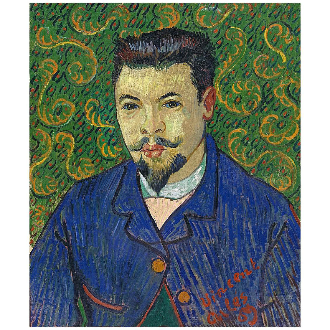 Vincent van Gogh. Doctor Felix Rey. 1889. Pushkin Museum Moscow
