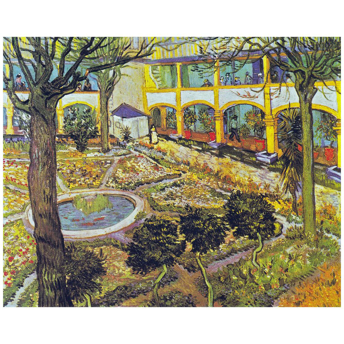 Vincent van Gogh. Garden of the Hospital in Arles. 1889. Romerholz Winterthur