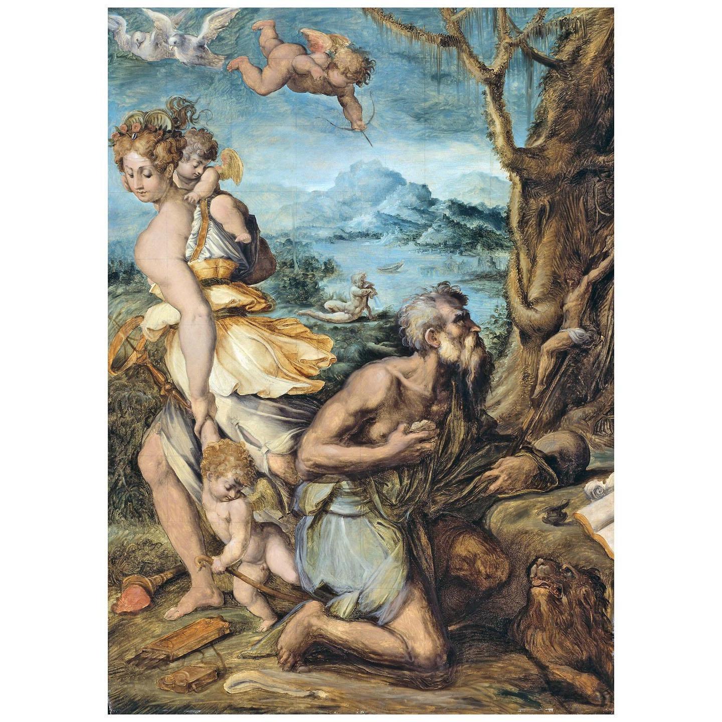 Giorgio Vasari. La tentazione di San Girolamo. 1541. Art Institute of Chicago