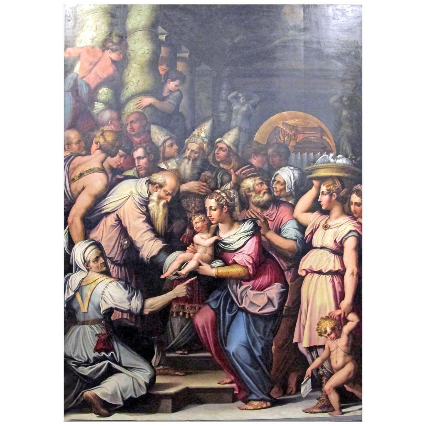 Giorgio Vasari. Presentazione al tempo. 1545. Museo di Capodimonte Napoli