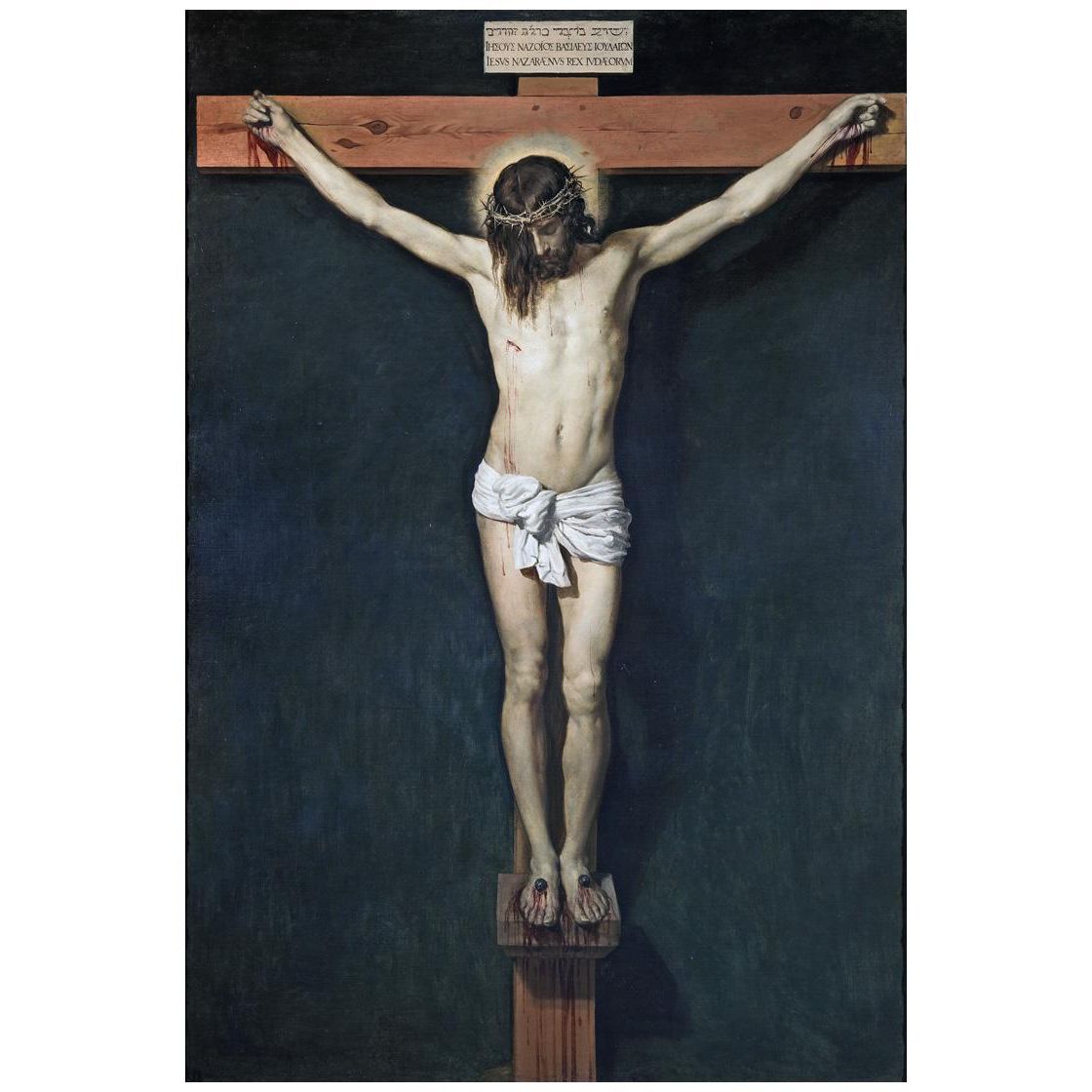 Diego Velazquez. Cristo crucificado. 1632. Museo del Prado Madrid