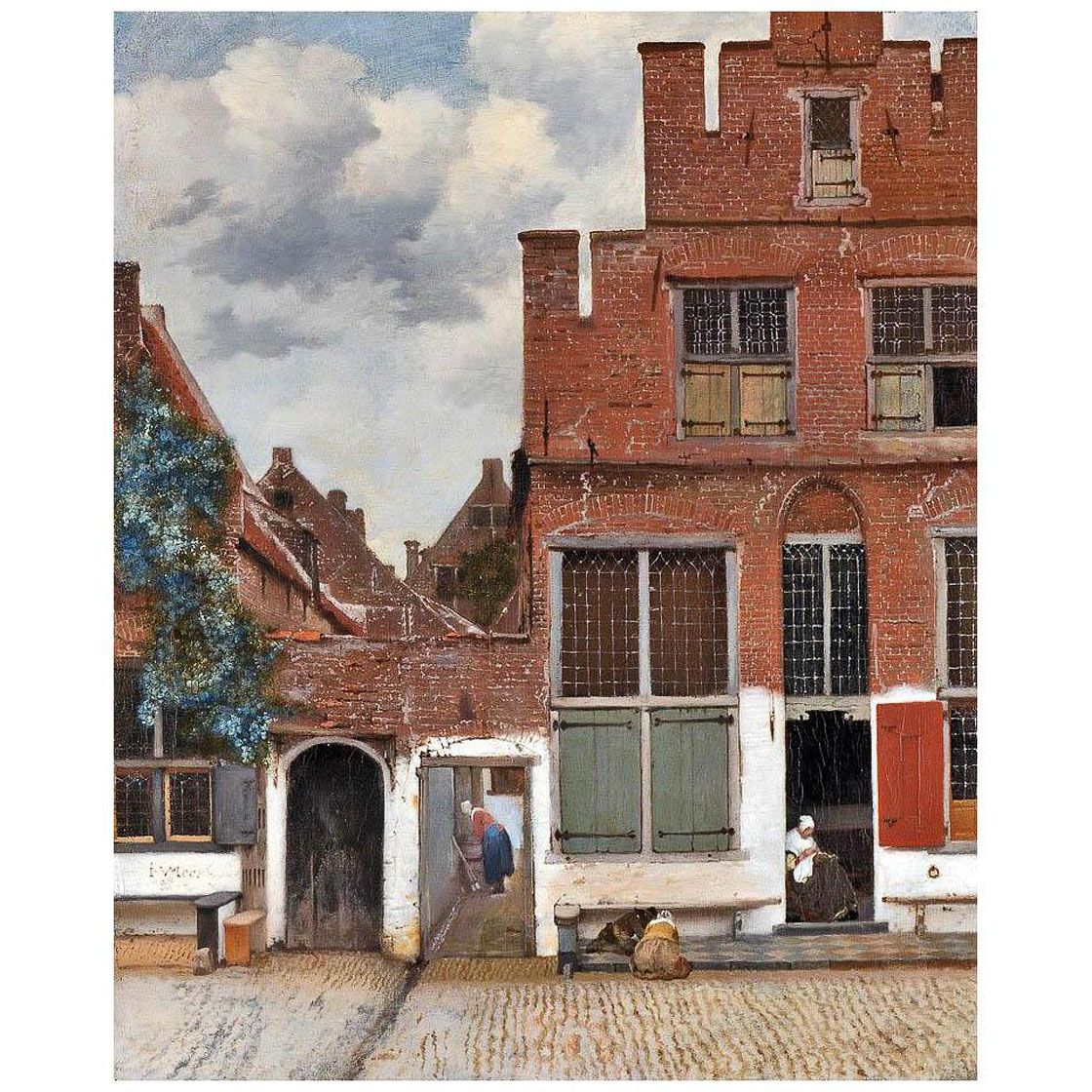Вермеер. Маленькая улица. 1658-1661. Рейксмузеум, Амстердам