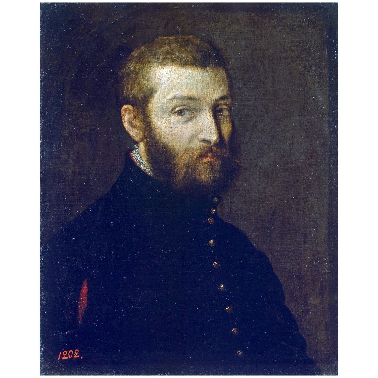 Paolo Veronese. Autoritratto. 1558-1563. Hermitage St Petersburg