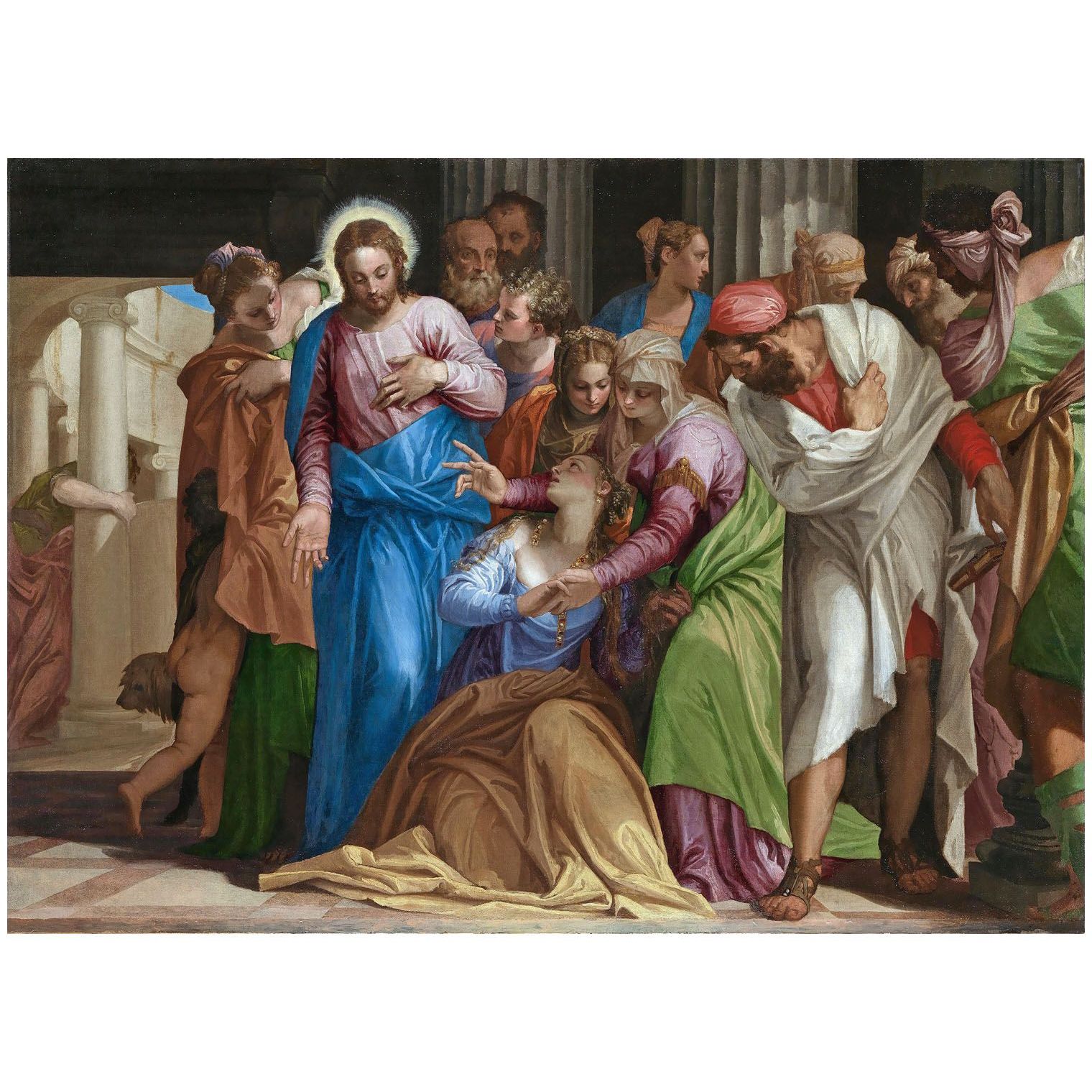 Paolo Veronese. Conversione di Maria Maddalena. 1548. National Gallery London