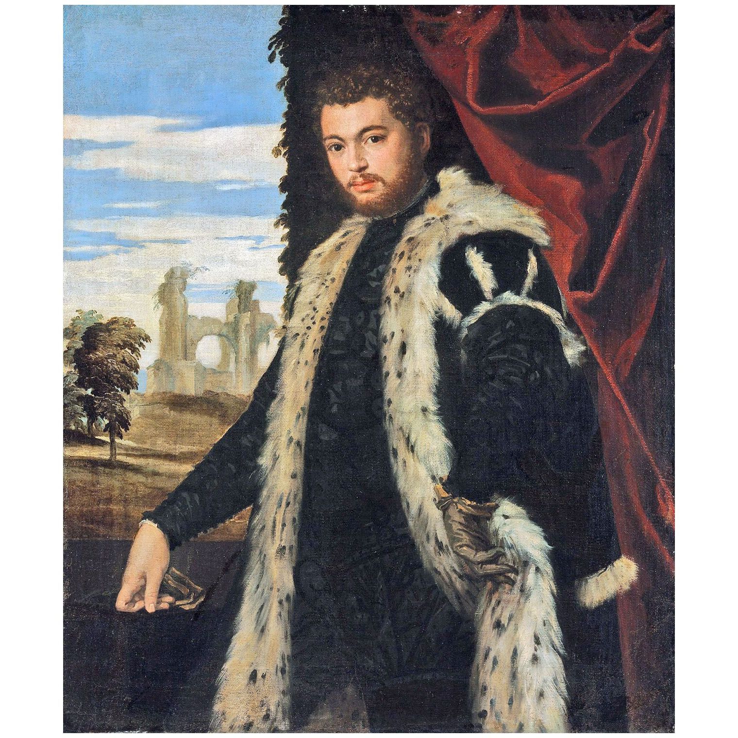 Paolo Veronese. Ritratto di giovane uomo. 1555. KHM Wien