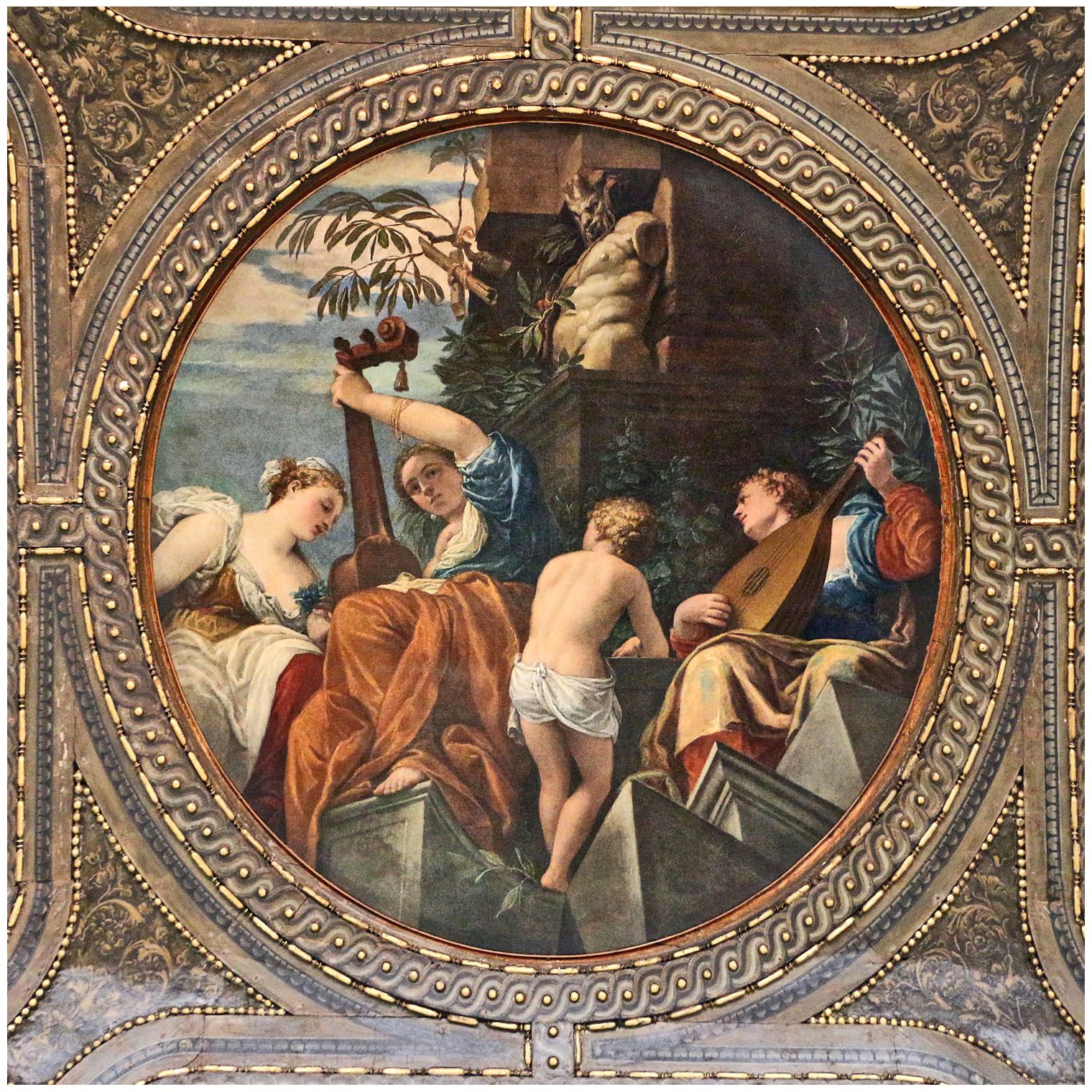 Paolo Veronese. Allegoria della musica. 1556. Biblioteca Marciana Venezia