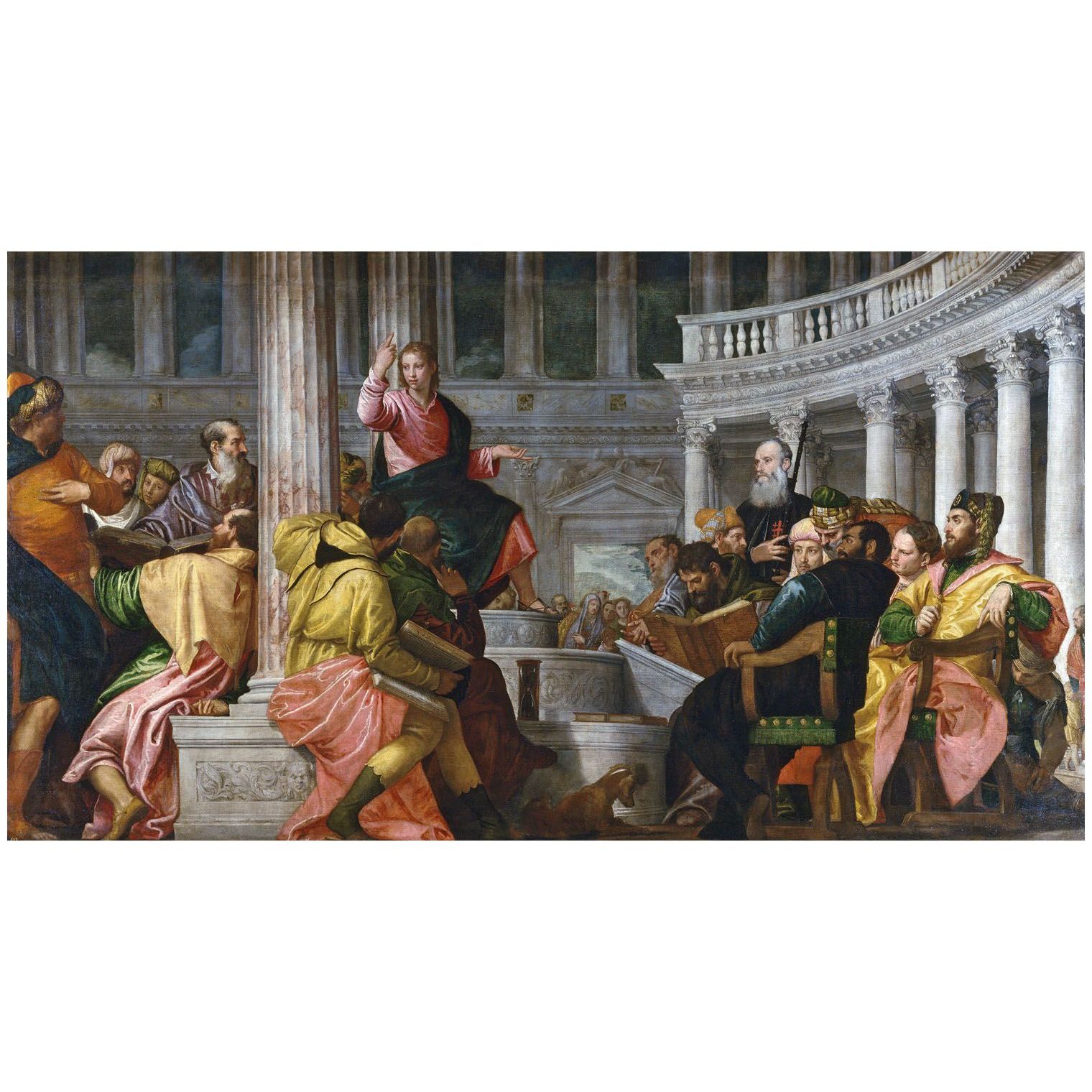 Paolo Veronese. Gesù tra i dottori. 1560. Museo del Prado Madrid