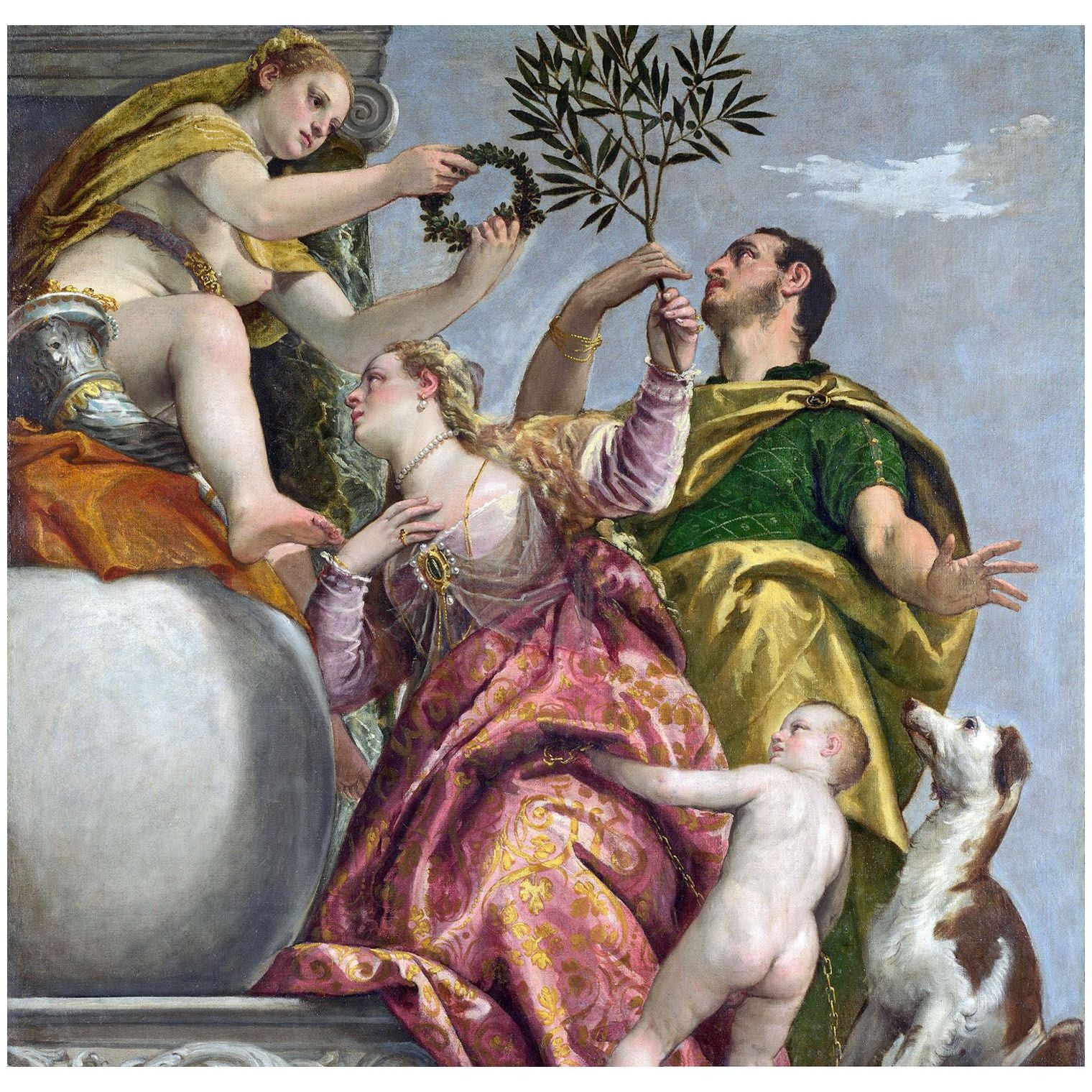 Paolo Veronese. Allegoria dell'amore IV. 1575. National Gallery London