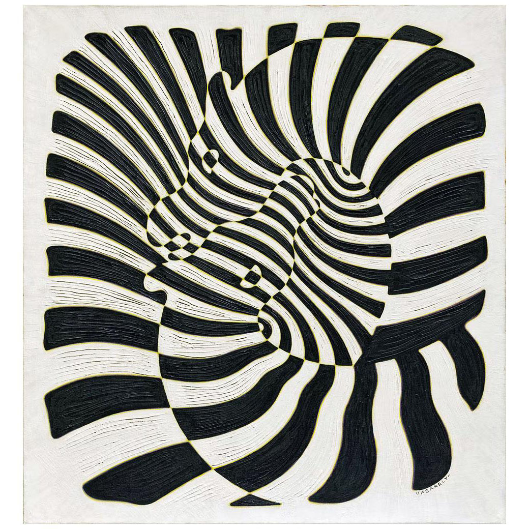 Victor Vasarely. Zebras. 1932. HAR Collection