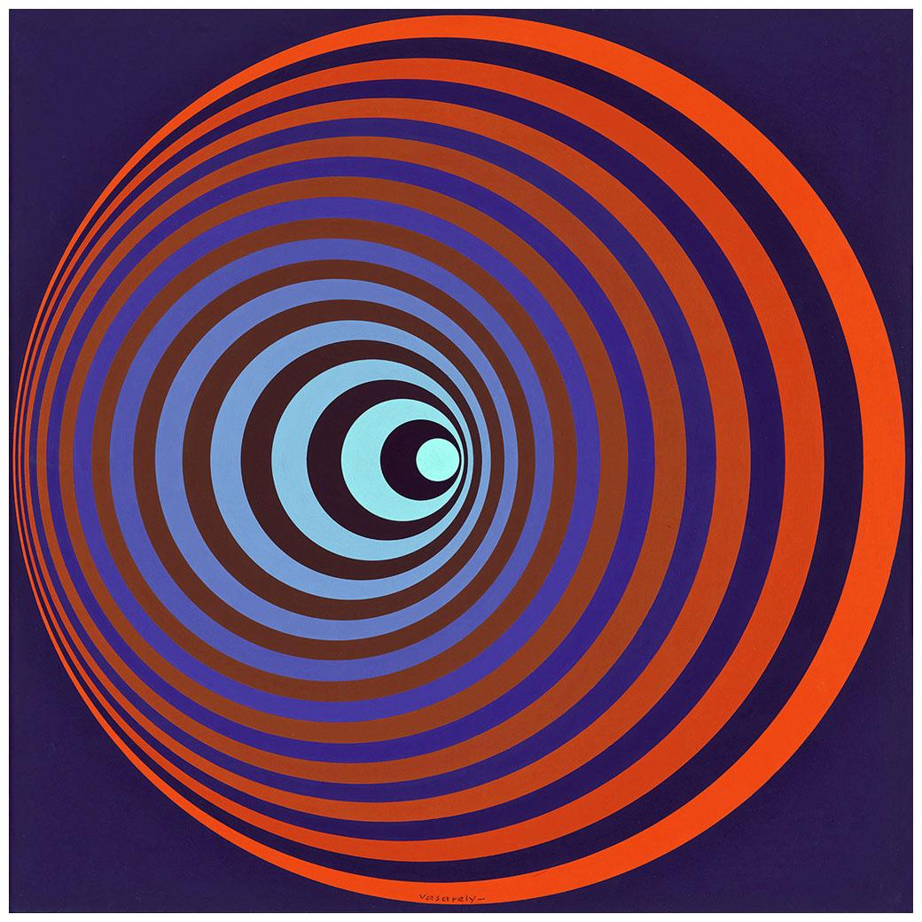Victor Vasarely. Oerveng. 1968. Vancouver Art Gallery