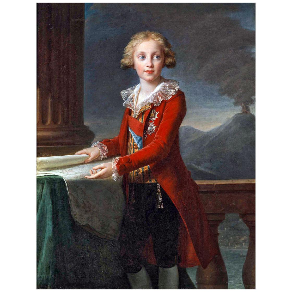Elisabeth Vigee-Le Brun. Francesco I di Borbone. 1790. Capodimonte Napoli
