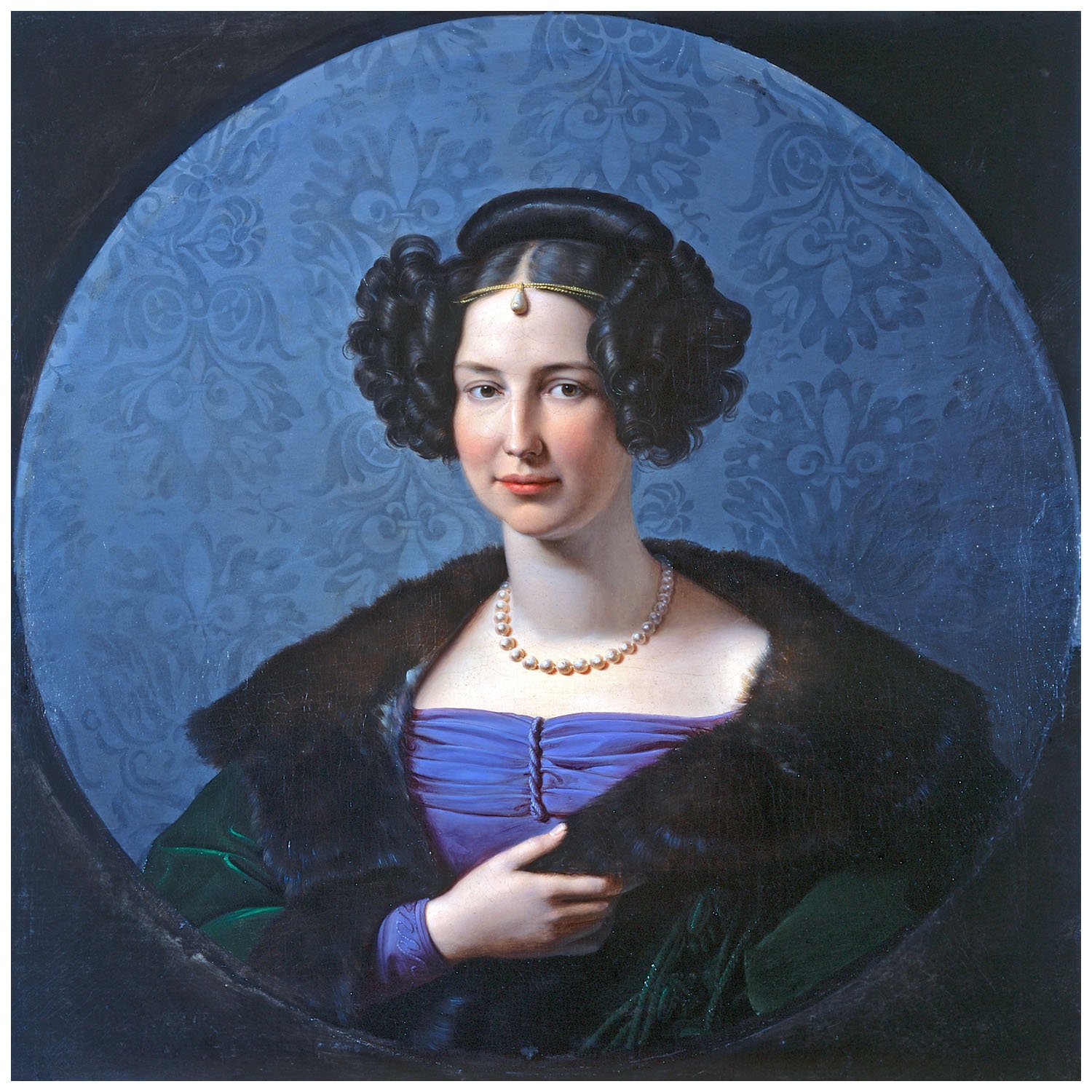 Wilhelm Schadow. Princess Wilhelmine Luise von Preussen. 1830. Gemäldegalerie Dessau