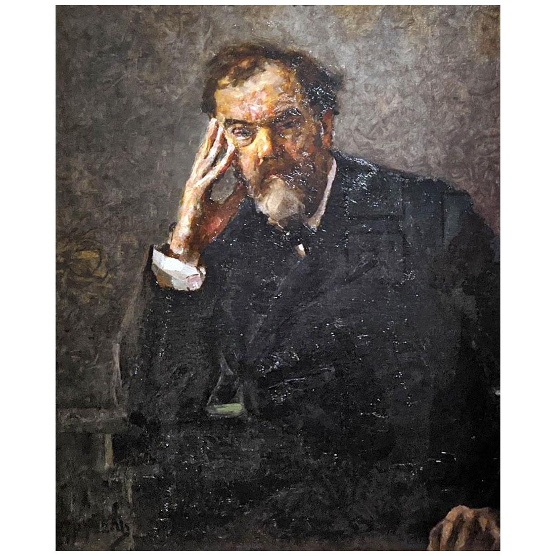 Михаил Врубель. Портрет П.П. Кончаловского. 1890-1891. ГТГ