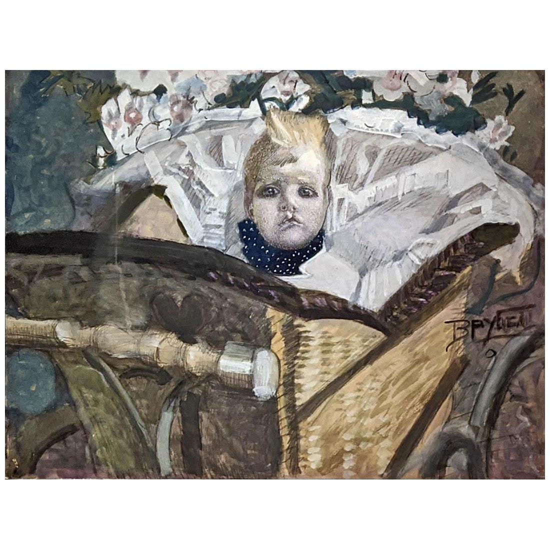 Михаил Врубель. Портрет сына художника. 1902. ГРМ