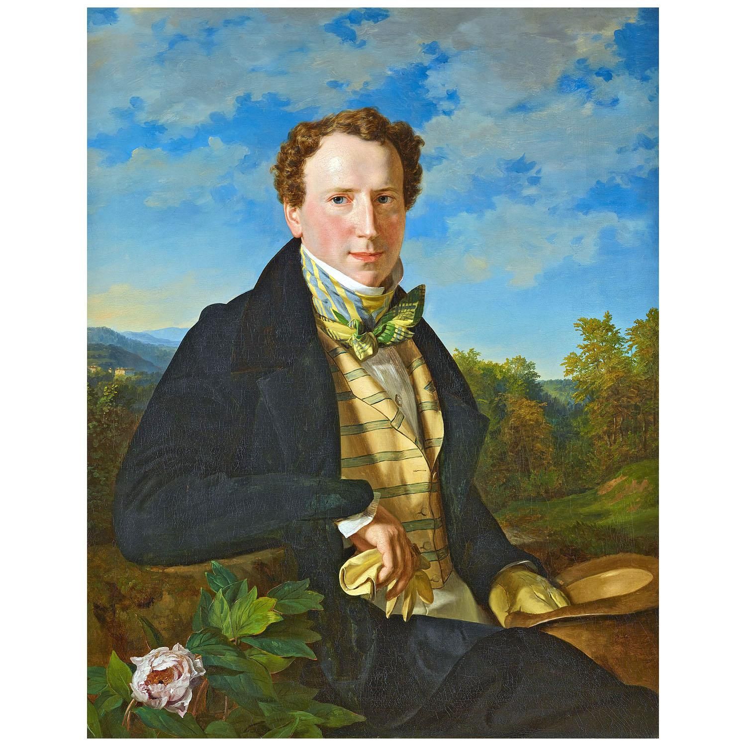 Ferdinand Waldmüller. Selbstporträt. 1828. Belvedere Wien