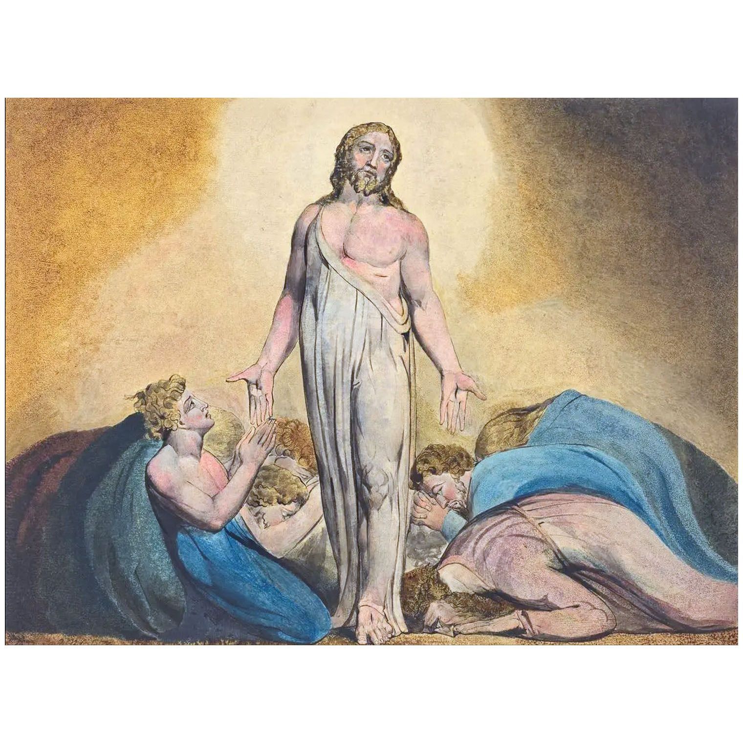 William Blake. The Appearance of Christ. 1795. National Gallery Washington
