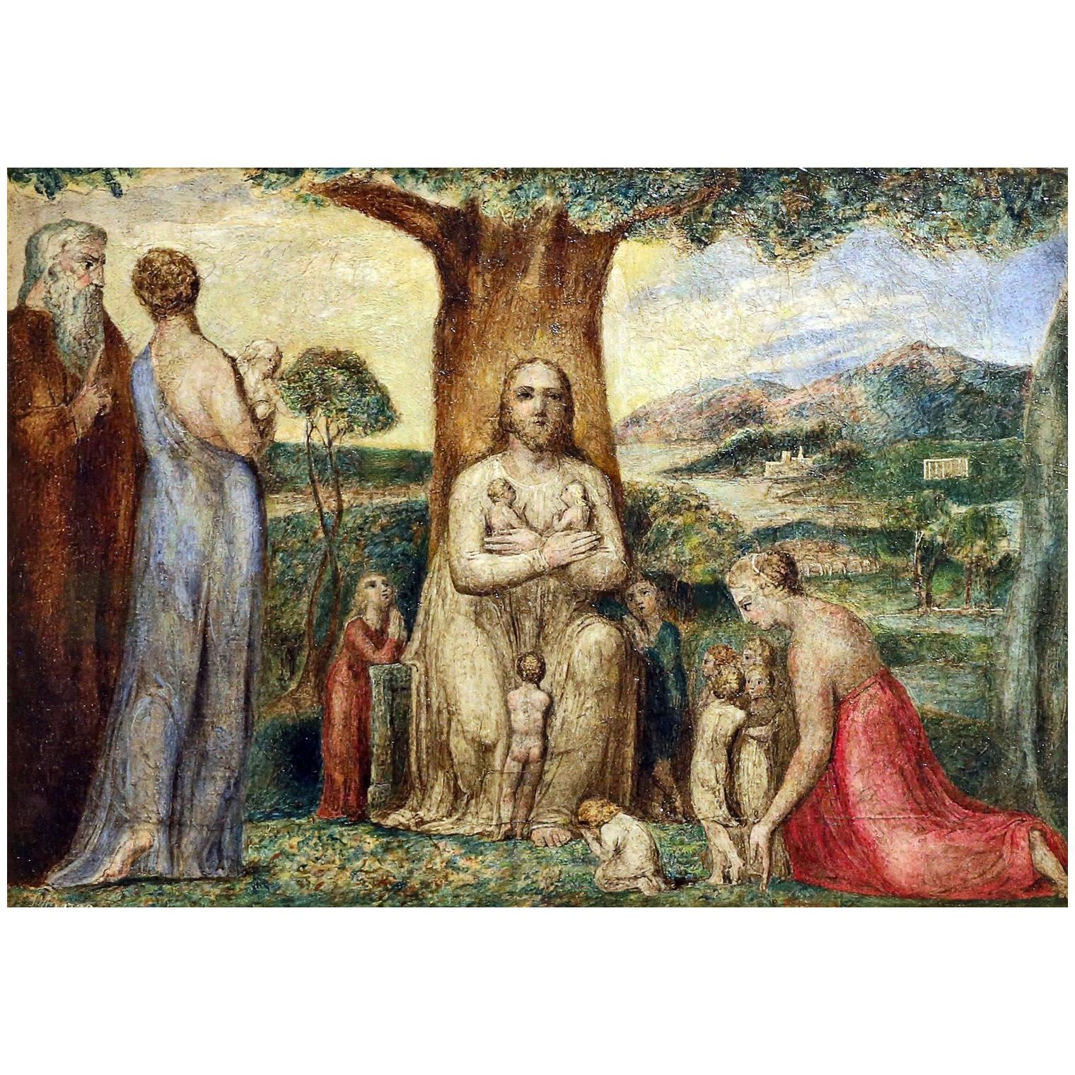 William Blake. Christ Blesses the Children. 1799. Tate Britain