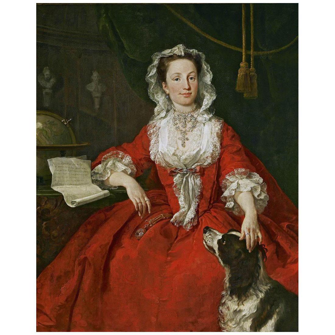 William Hogarth. Miss Mary Edwards 1742. Frick Collection, NY