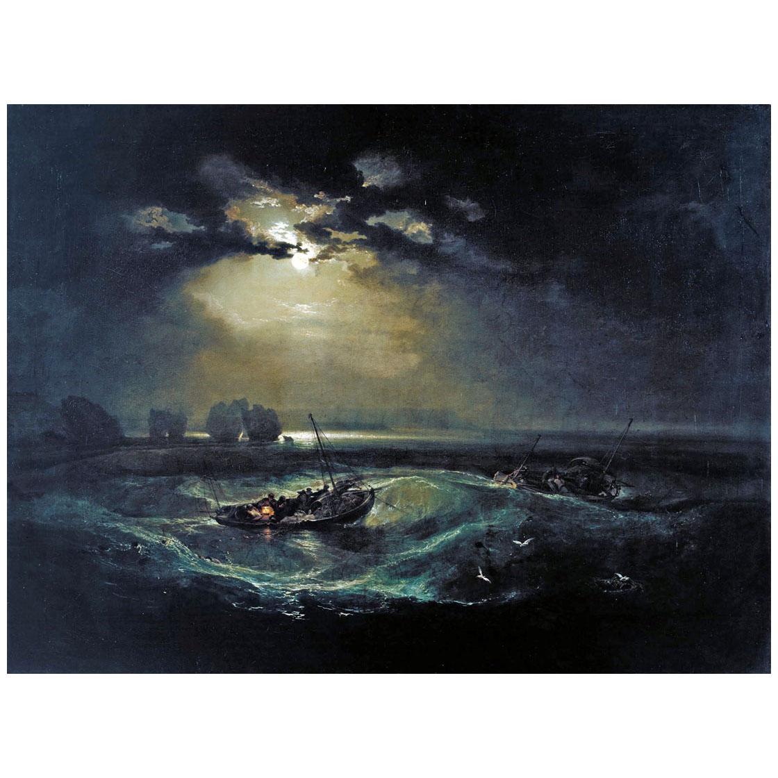 William Turner. Fishermen at Sea. 1790. Kunstmuseum Luzern