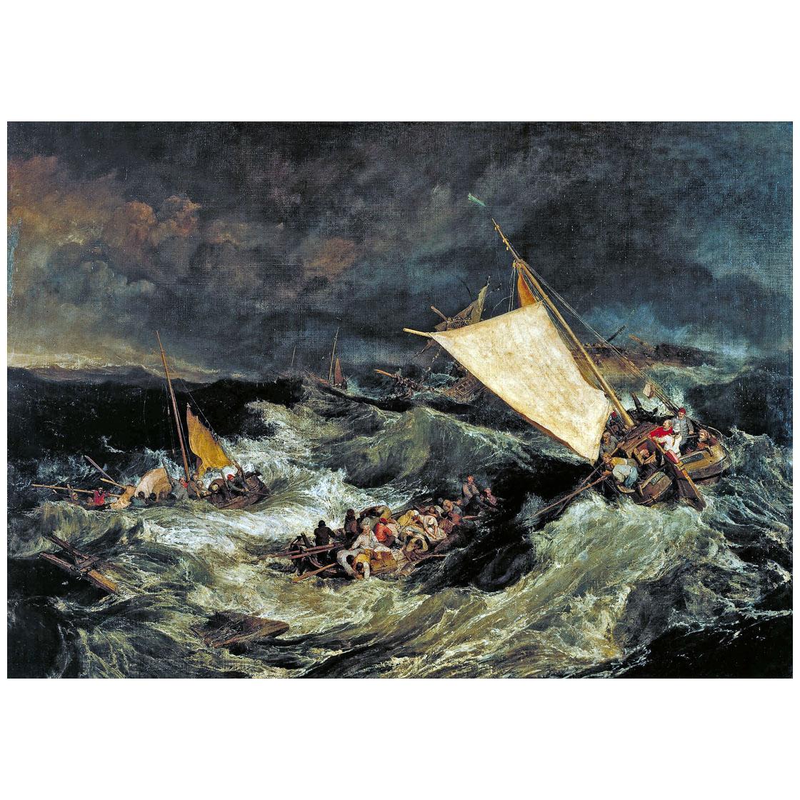 William Turner. The Shipwreck. 1805. Tate Britain