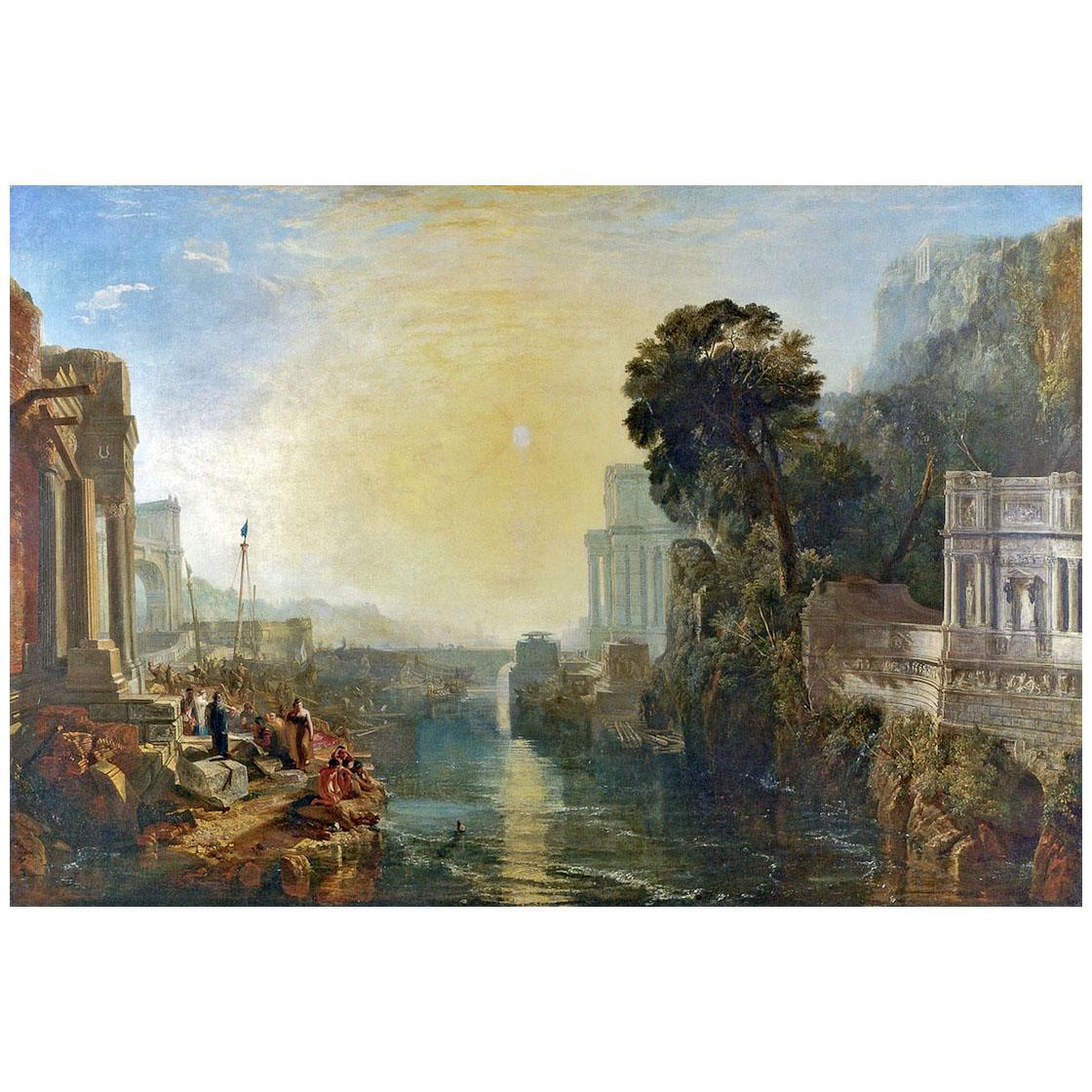 William Turner. Dido building Carthage. 1815. National Gallery London