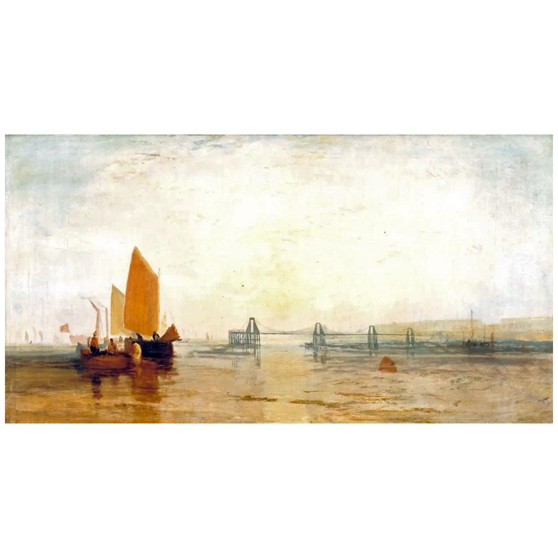 William Turner. Brighton. Chain Pier. 1828. Tate Britain