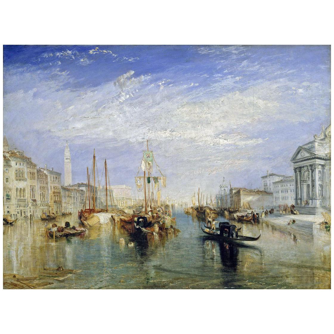 William Turner. The Grand Canal. 1835. Metropolitan Museum NY