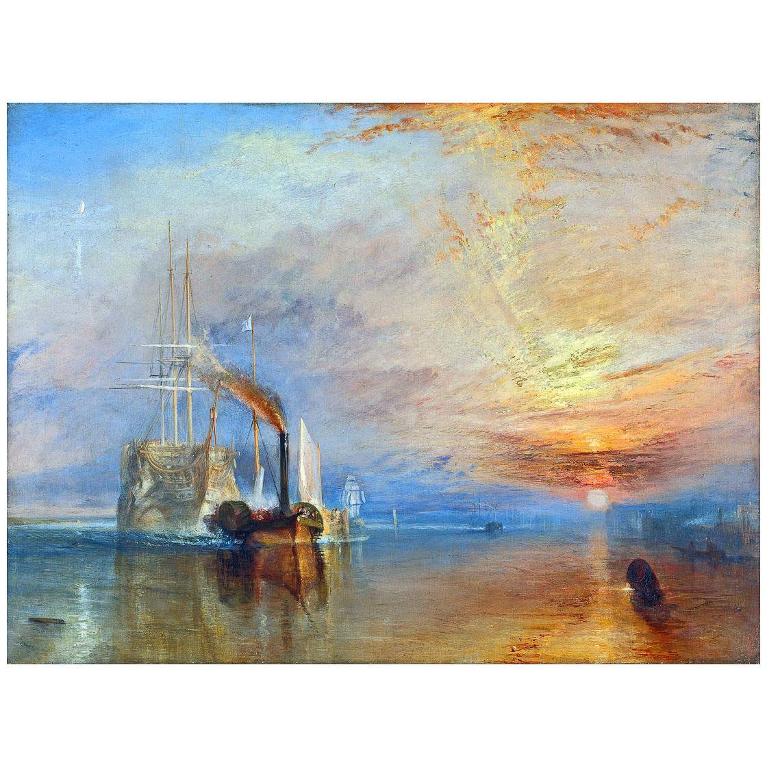 William Turner. The Fighting Temeraire. 1839. National Gallery London