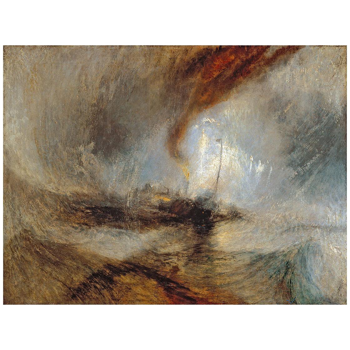 William Turner. Snow Storm. 1842. Tate Britain