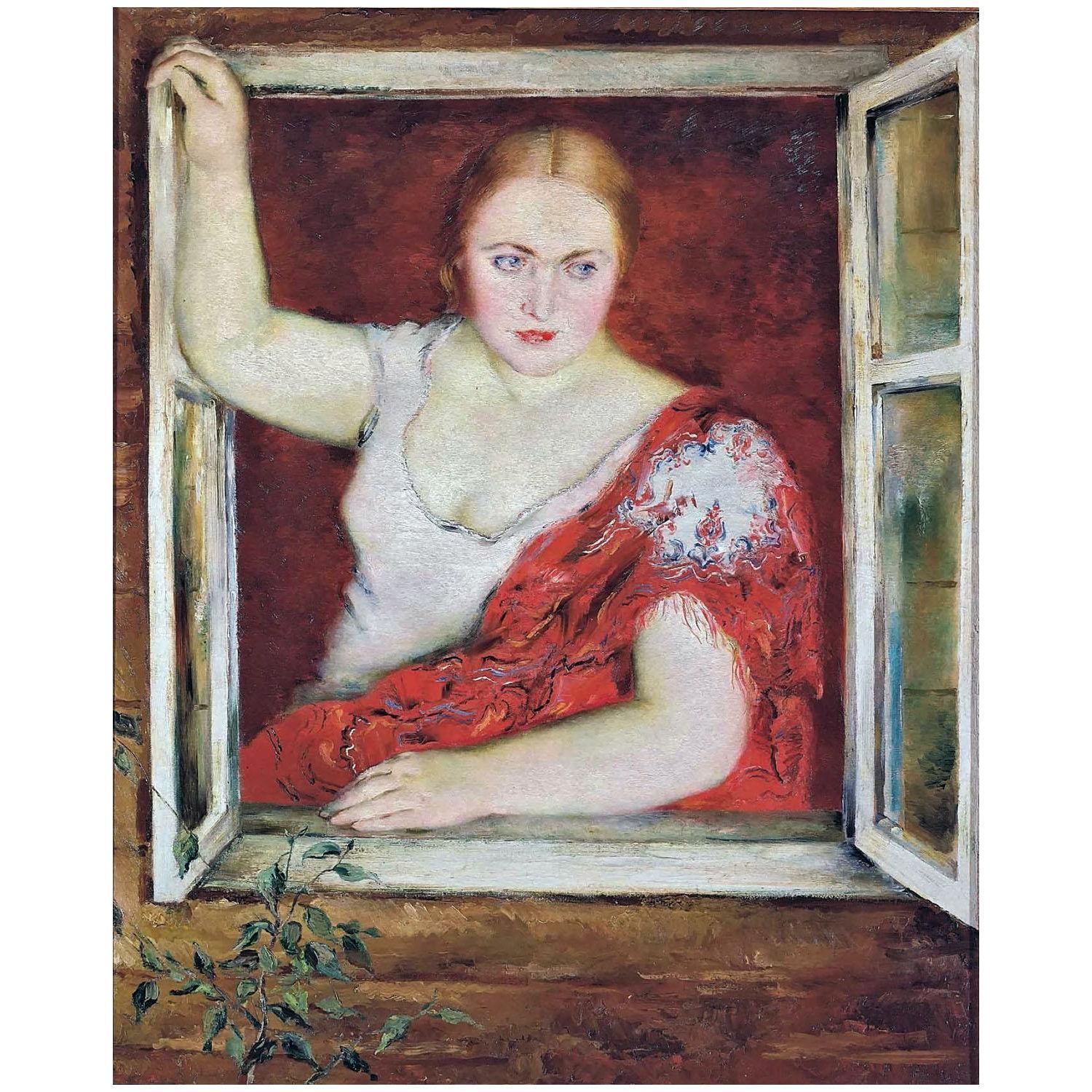 Петр Вильямс. Женщина у окна. 1931-1935. Русский музей