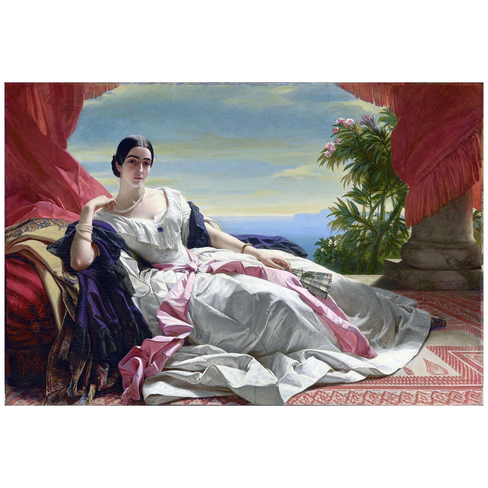 Franz Winterhalter. Leonilla Baryatinsky. 1843. Getty Center Los Angeles
