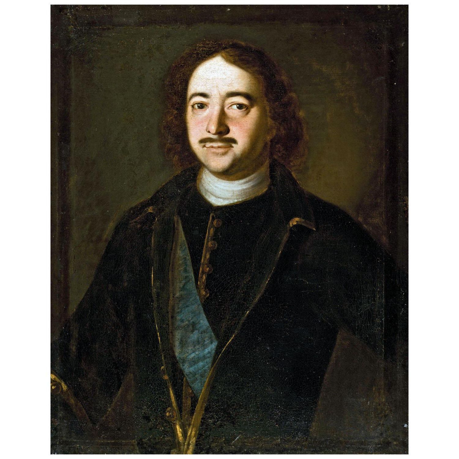 Луи Каравак. Портрет Петра I. 1717. Русский музей