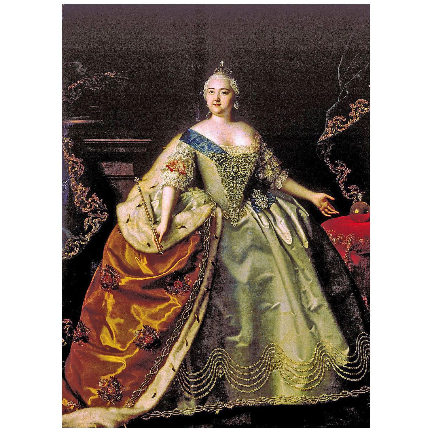 Луи Каравак. Императрица Елизавета Петровна. 1750. Русский музей