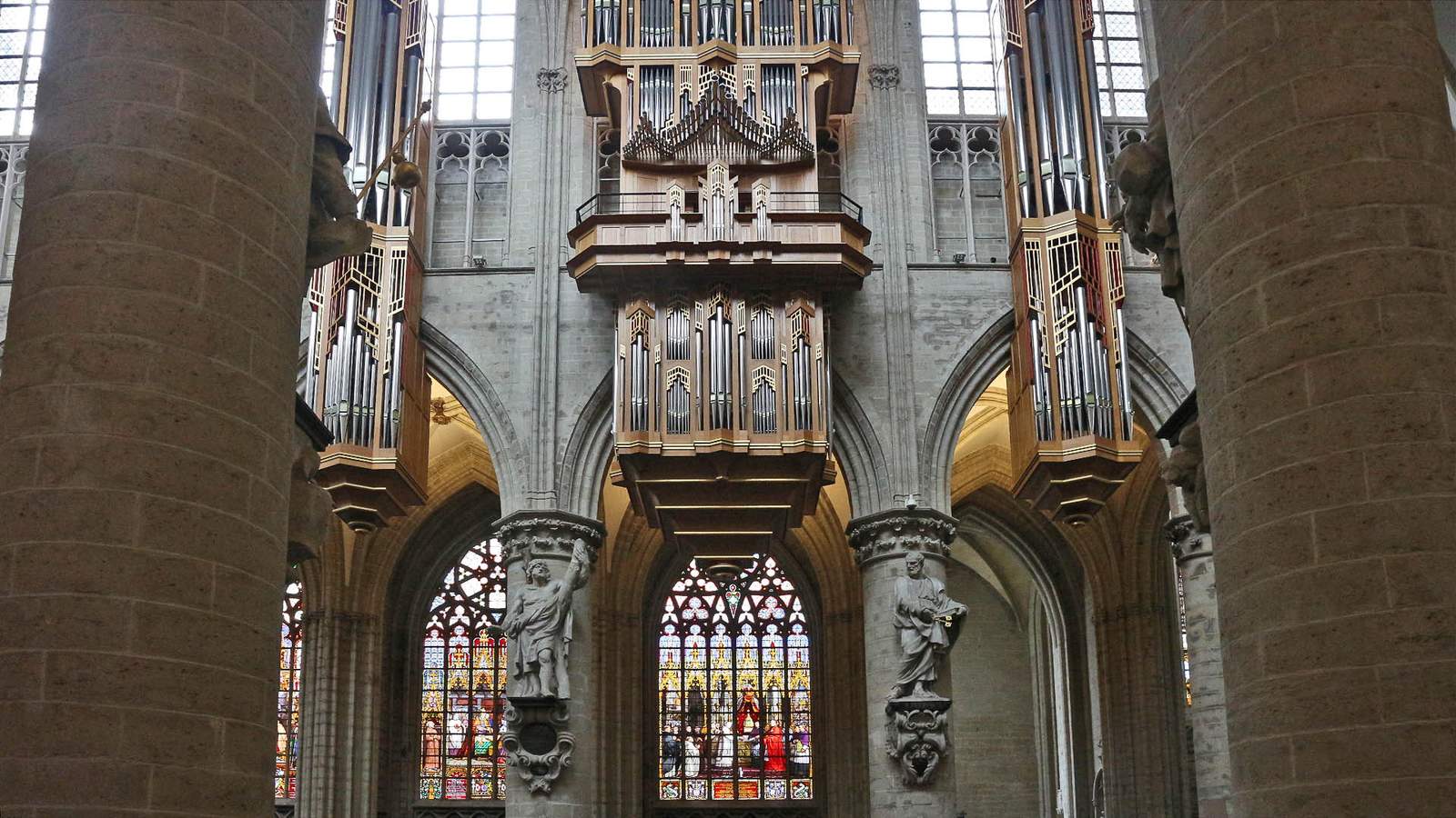 Брюссельский кафедральный собор святых Михаила и Гудулы