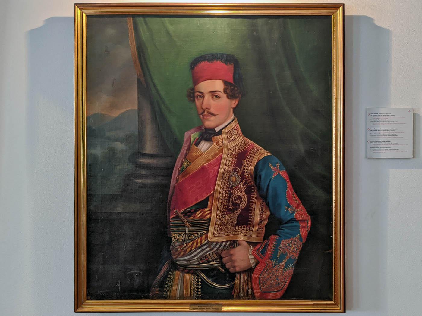 Йован Попович. Князь Милош Обренович. 1841