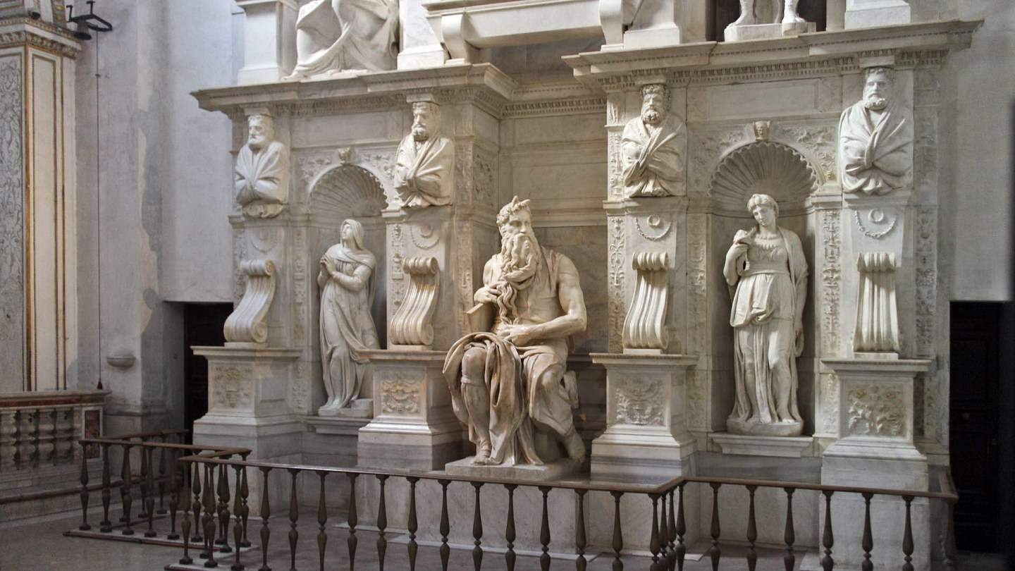 Микеланджело. Гробница Папы Юлия II