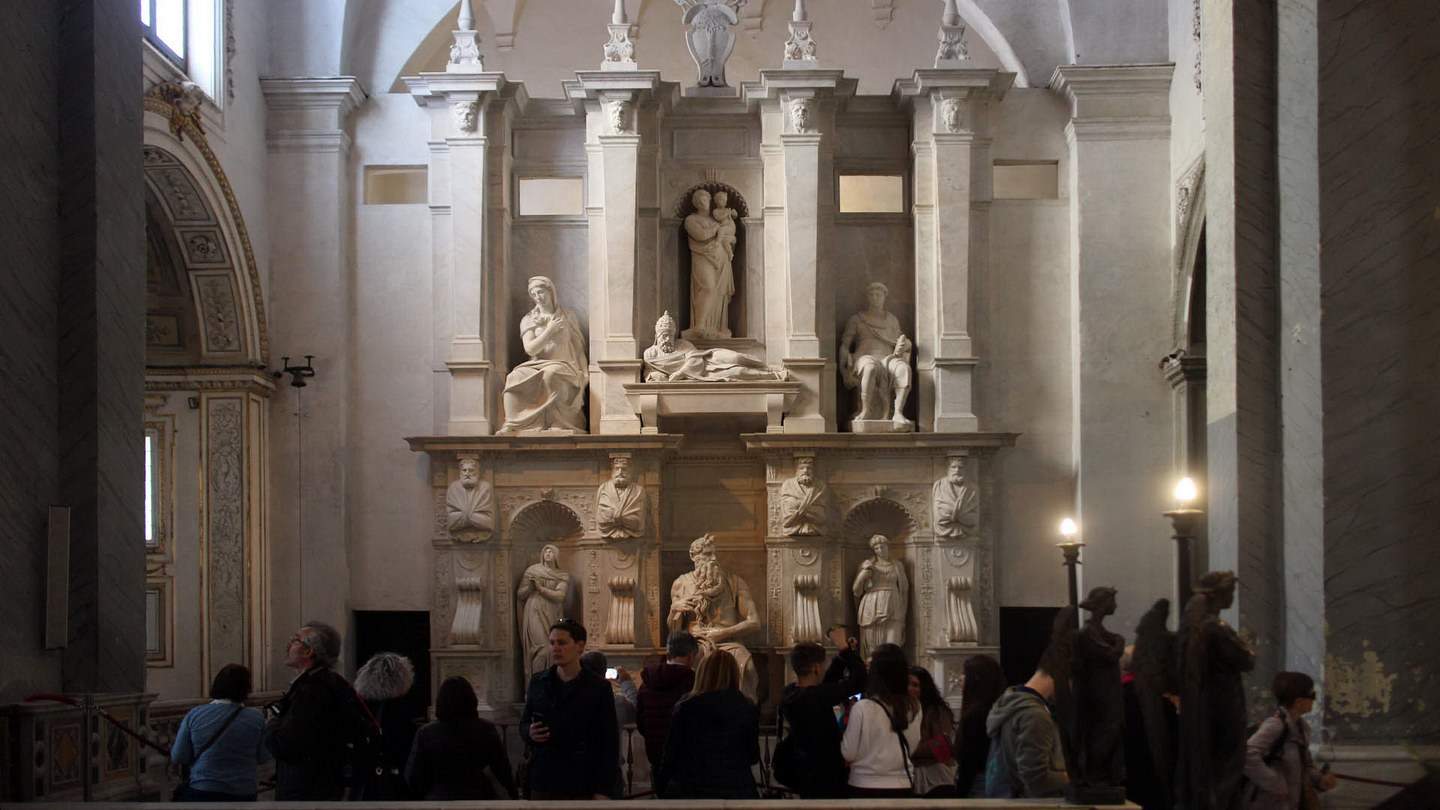 Микеланджело. Гробница Папы Юлия II