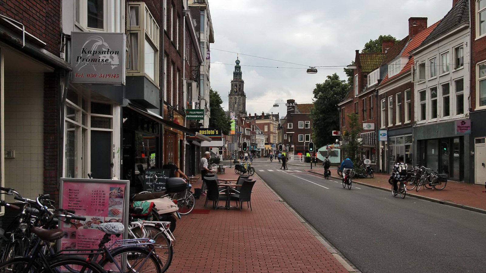 Groningen. Nieuwe Ebbingestraat