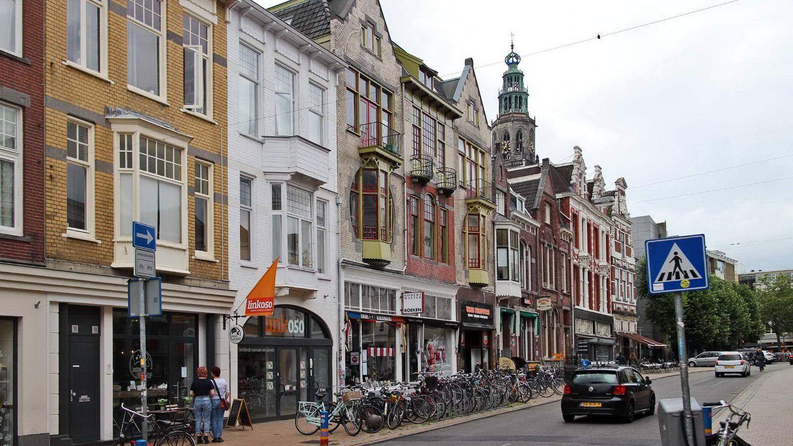 Groningen. Oude Ebbingerstraat