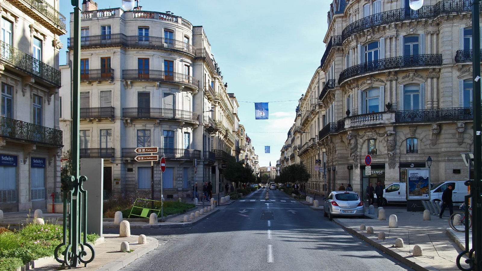 Montpellier, France. Монпелье, Франция