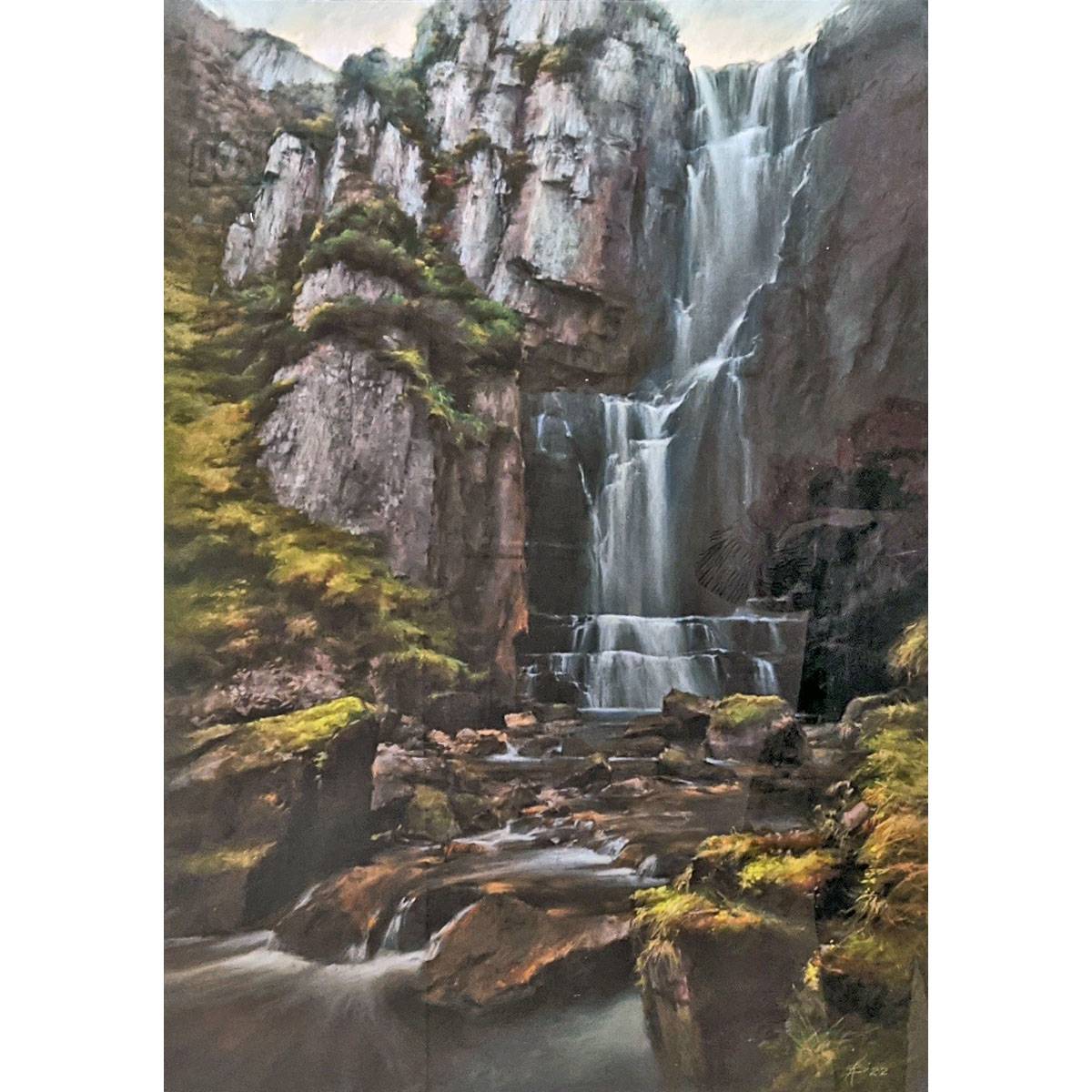 Валерия Куликова. Водопад «Плачущая вдова», Шотландия
