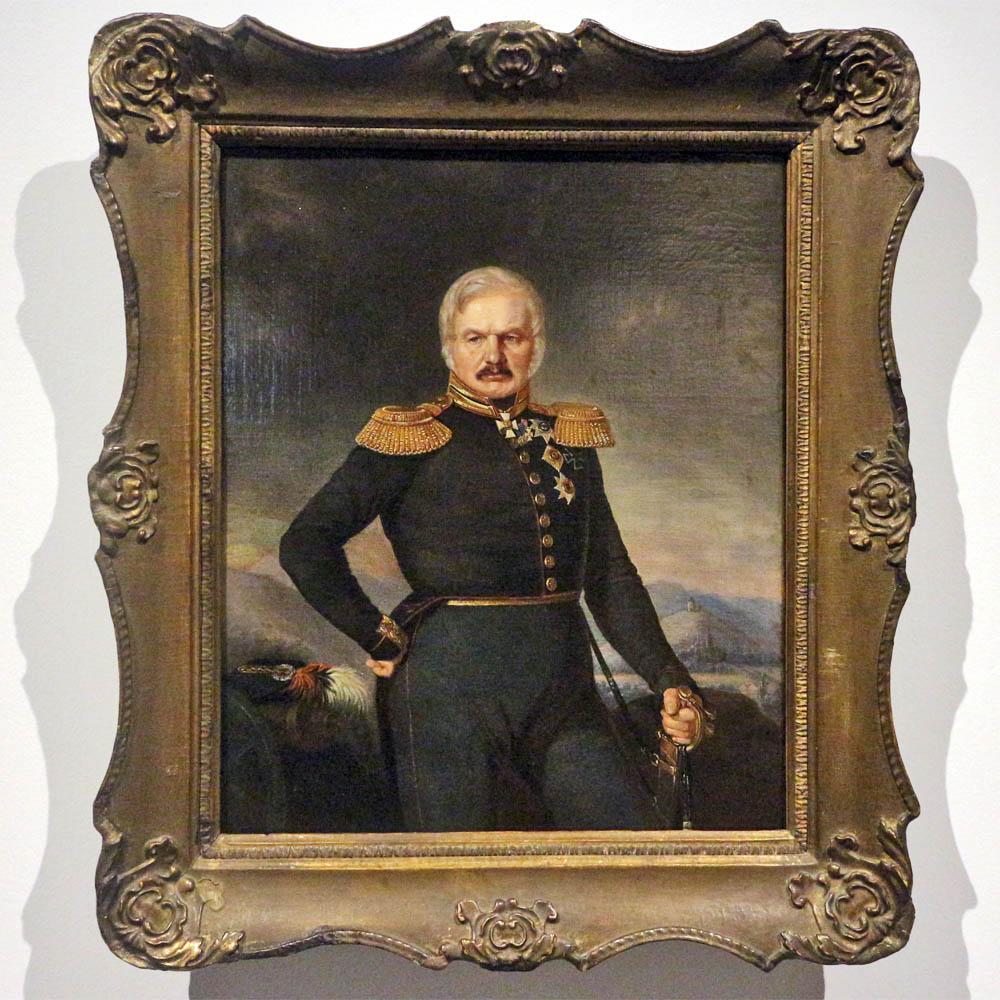 Петр Захаров. Портрет генерала Ермолова. 1843
