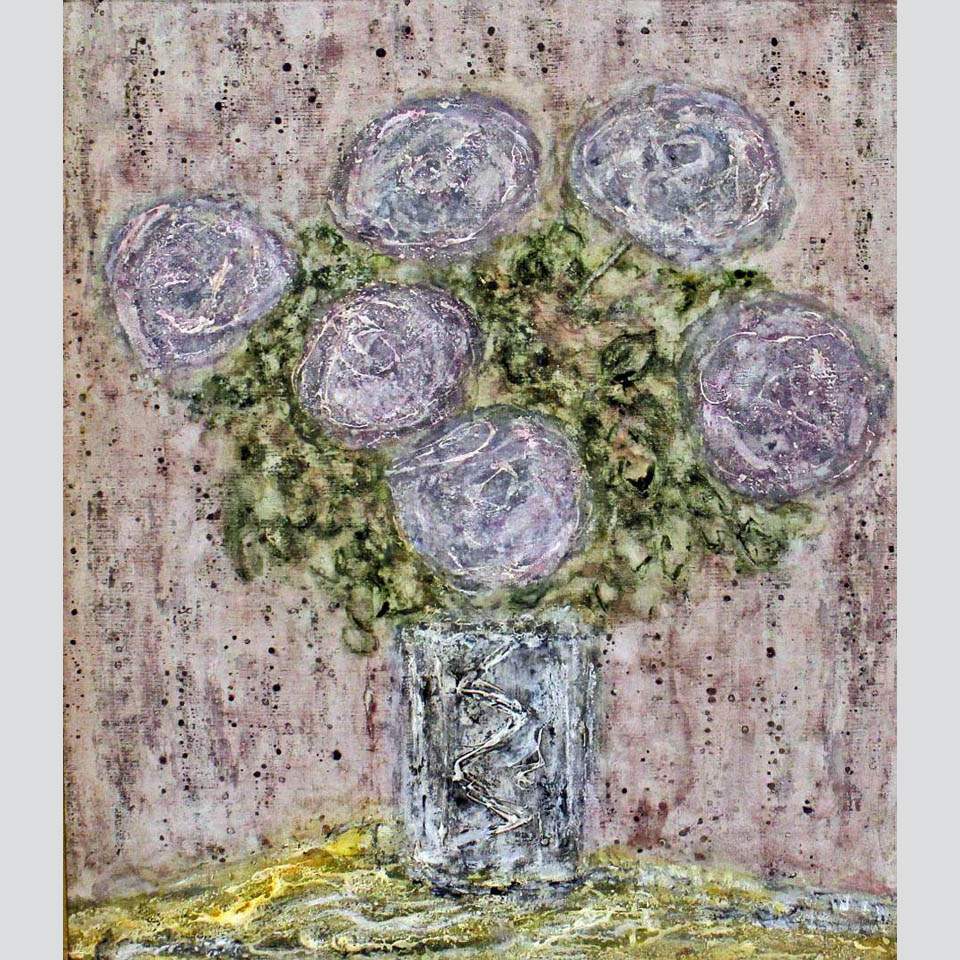 Ada Zevin. Still Life with Flowers. 1972
